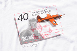 Hanes - 40th Anniversary Of Supersonic Flight Tee shirt