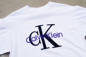 Oneita - Bootleg Calvin Klein Print T shirt
