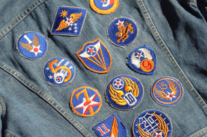 Lee - 220-J Denim Jacket with U.S. Air. Force Patches