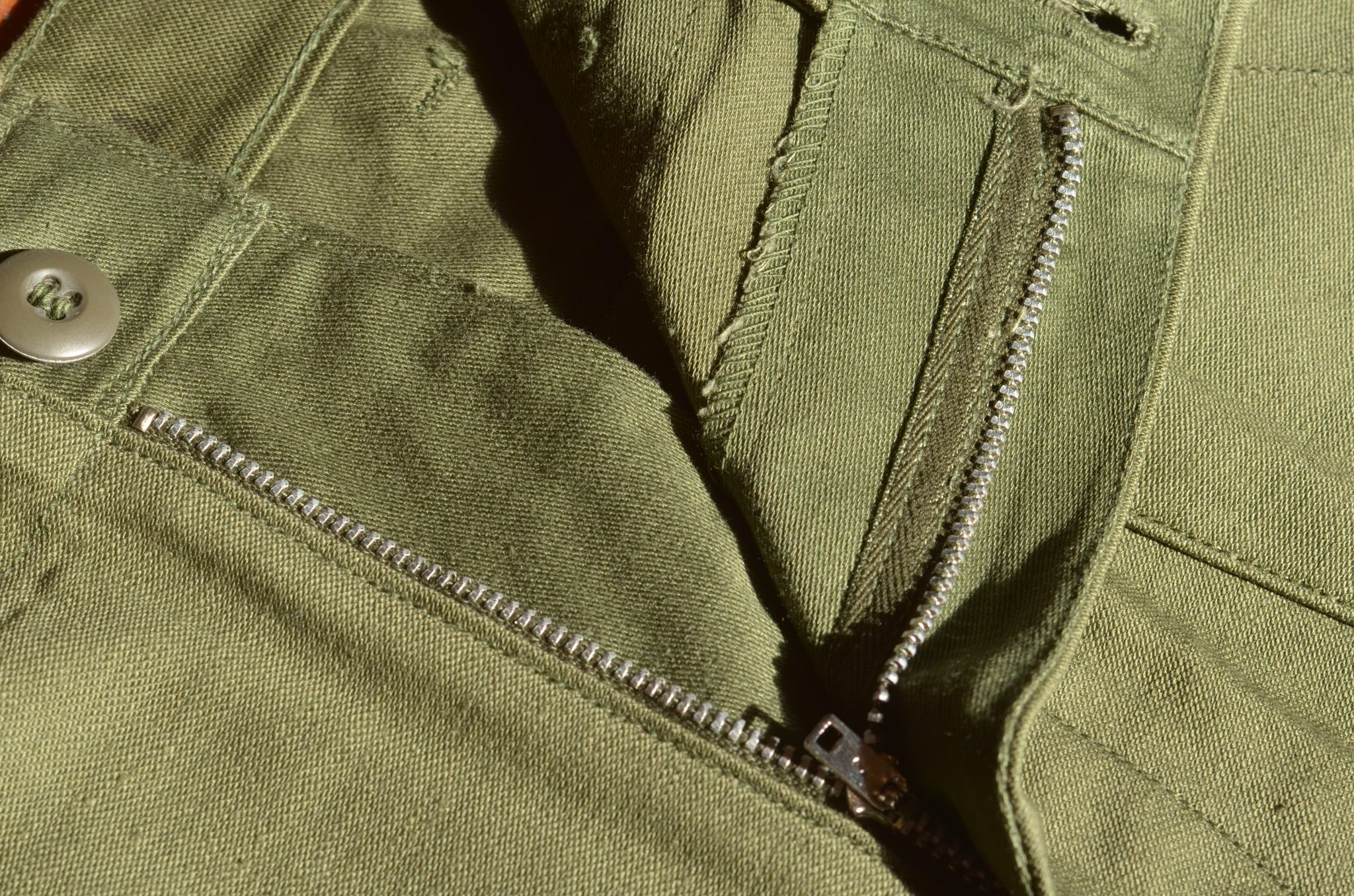 Baker Pants, Mens, Straight Loose, Original Color, American Vintage,  Military Style, Amekaji, Casual Wear (XS, Cotton) Olive at  Men's  Clothing store