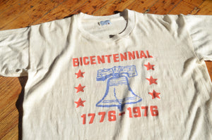 Unknown Brand- Bicentennial Hand Screen Print Tee Shirt
