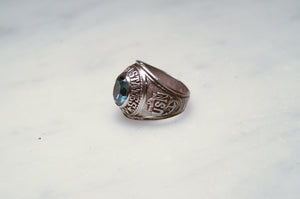 USN Sterling Silver Signet Ring