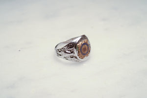 USCG Sterling Silver Signet Ring