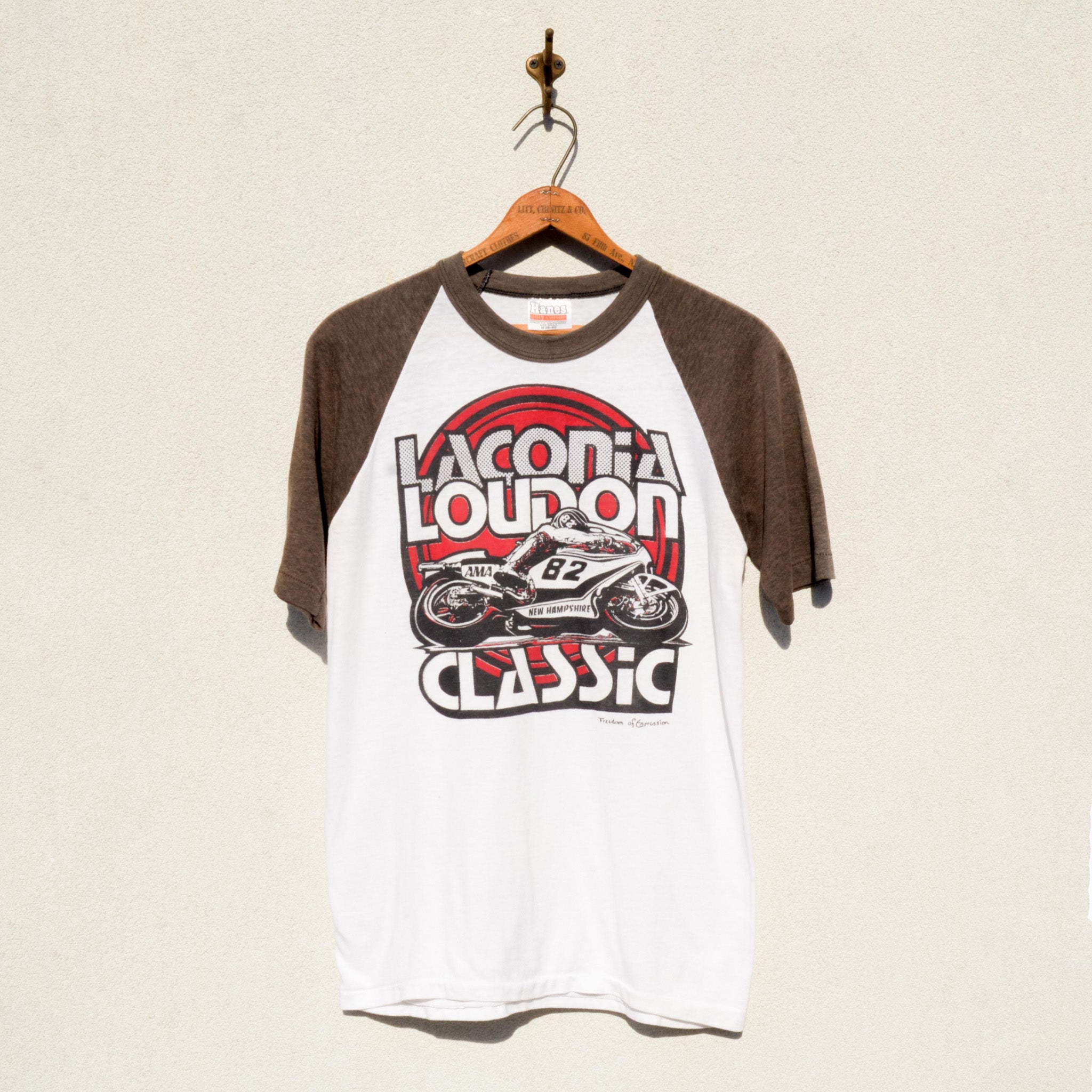 Hanes - AMA '82 Laconia Loudon Classic Tee Shirt – Rugged