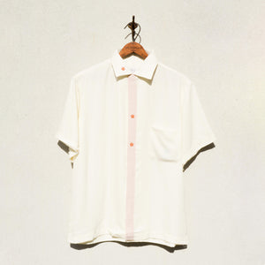 NAT NAST - Rayon Gabardine Loop Collar Bowling Shirts