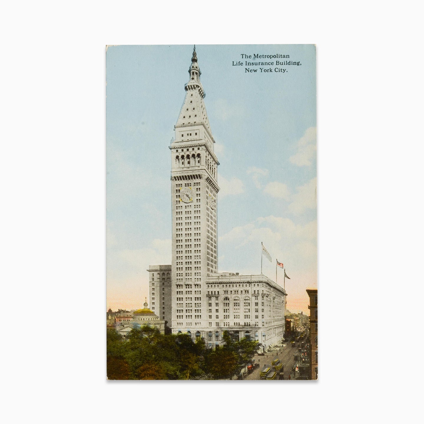Vintage Post Card - The Metropolitan Life Insurance Building